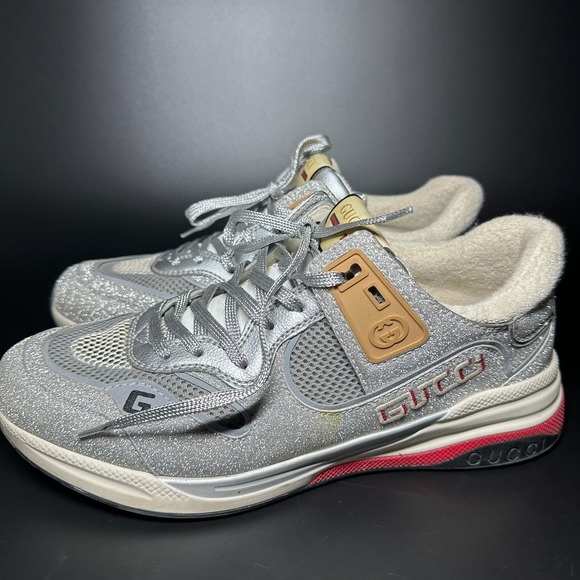 Gucci Glitter Ultrapace Sneaker - Picture 4 of 9
